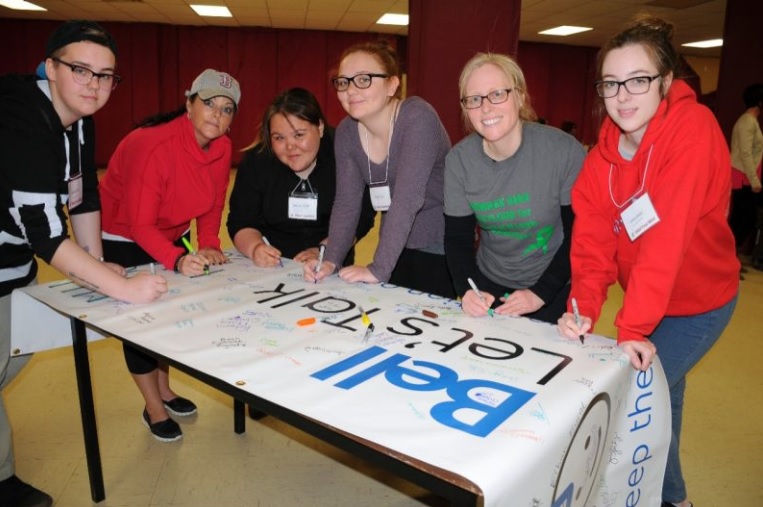 Students and community members learend a lot of positive ways to mind their mind (Photo credit: The Labradorian/Mike Power)
