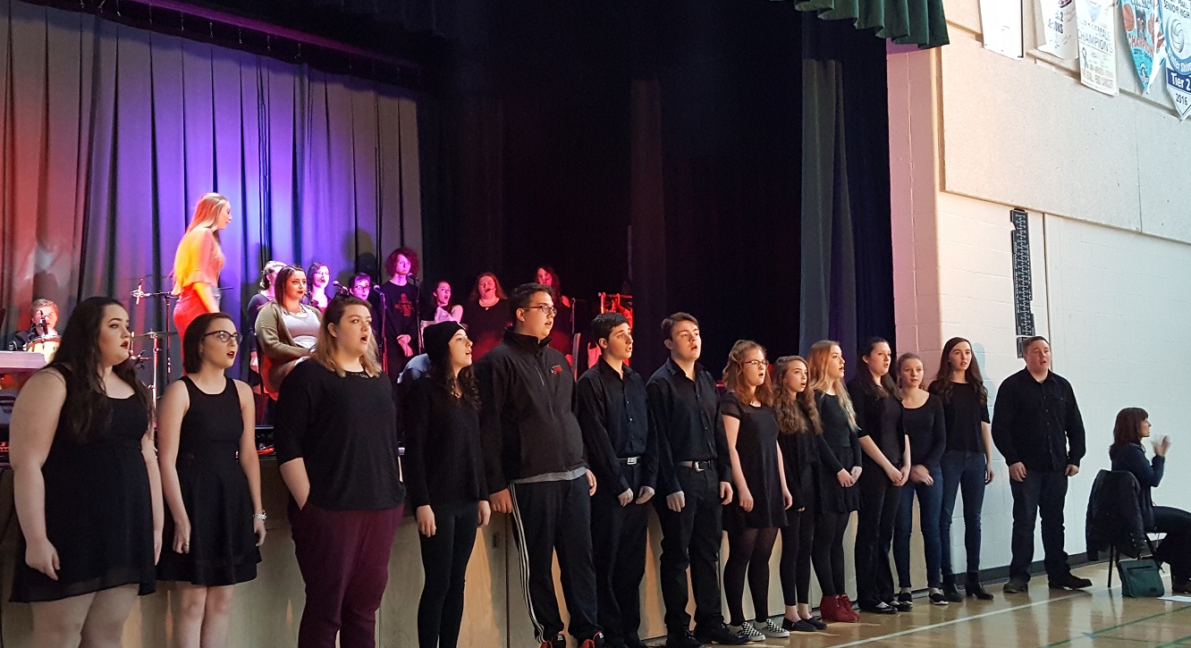 WVH students perform 'Not Myself Today' as part of Mental Health Awareness Week