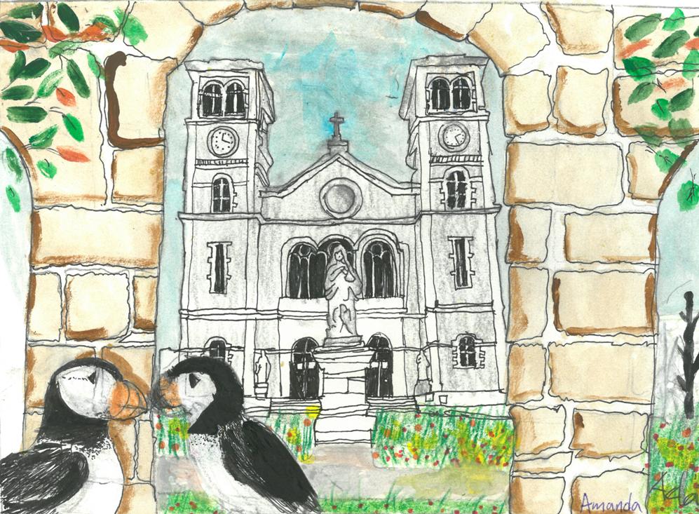 Mary Queen of the World Grade 5 student Amanda Ned-Enwereuzo's winning submission